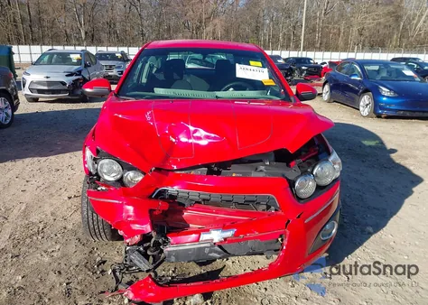 2014 Chevrolet Sonic Lt из США, поврежденный, VIN 1G1JC5SH3E4123408